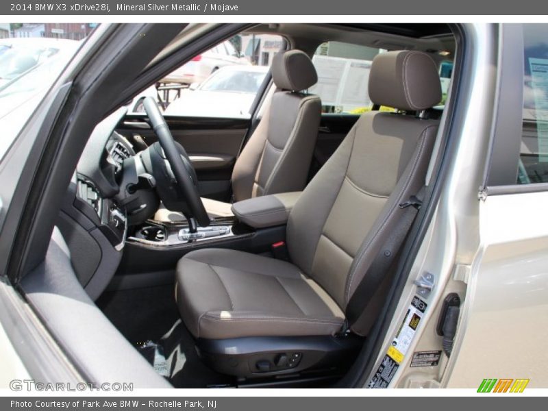  2014 X3 xDrive28i Mojave Interior