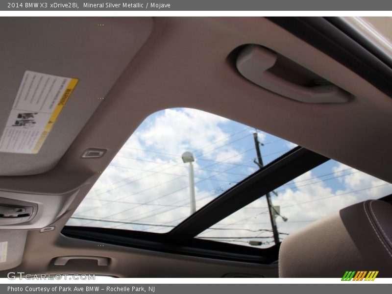 Mineral Silver Metallic / Mojave 2014 BMW X3 xDrive28i