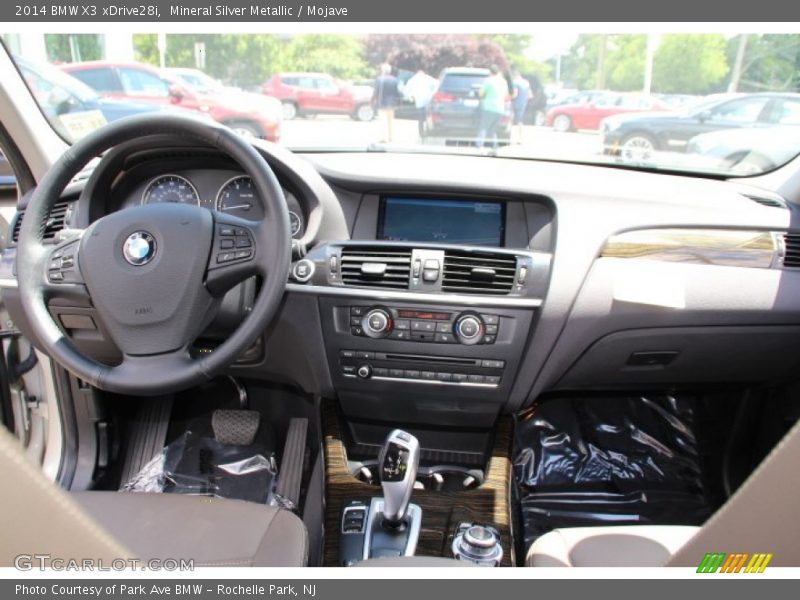 Mineral Silver Metallic / Mojave 2014 BMW X3 xDrive28i