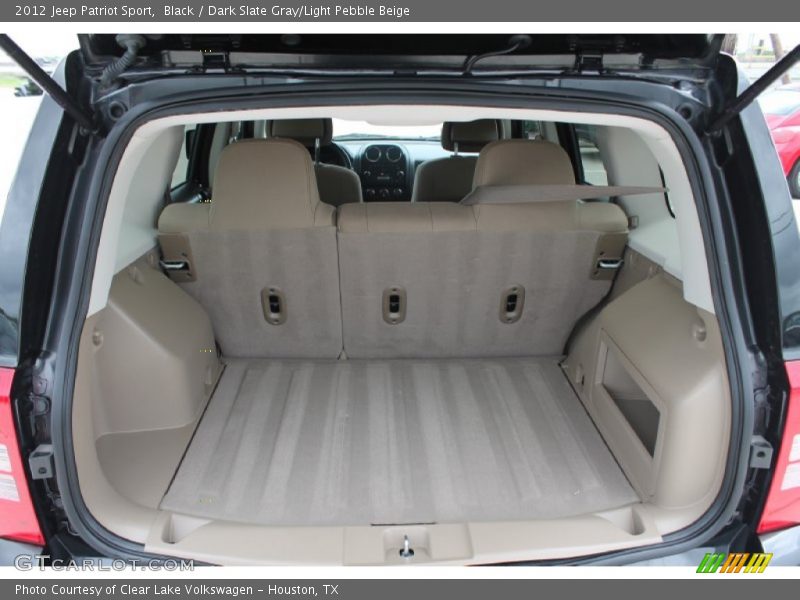 Black / Dark Slate Gray/Light Pebble Beige 2012 Jeep Patriot Sport