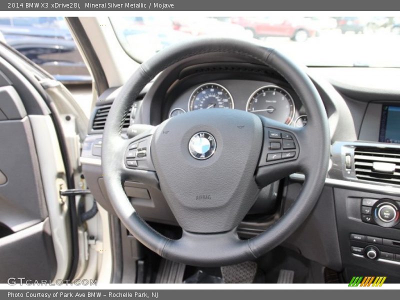 Mineral Silver Metallic / Mojave 2014 BMW X3 xDrive28i