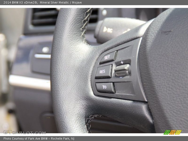 Mineral Silver Metallic / Mojave 2014 BMW X3 xDrive28i