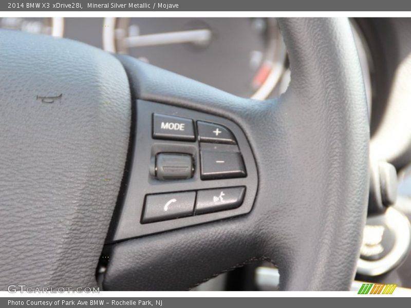 Mineral Silver Metallic / Mojave 2014 BMW X3 xDrive28i