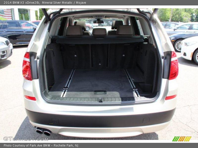 Mineral Silver Metallic / Mojave 2014 BMW X3 xDrive28i