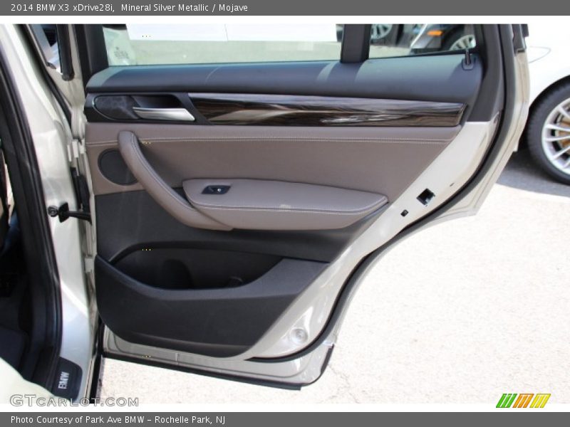Mineral Silver Metallic / Mojave 2014 BMW X3 xDrive28i