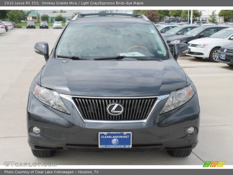 Smokey Granite Mica / Light Gray/Espresso Birds-Eye Maple 2010 Lexus RX 350