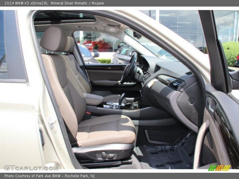Mineral Silver Metallic / Mojave 2014 BMW X3 xDrive28i