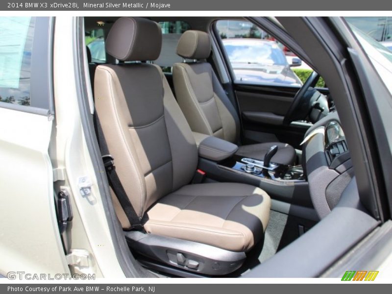 Mineral Silver Metallic / Mojave 2014 BMW X3 xDrive28i