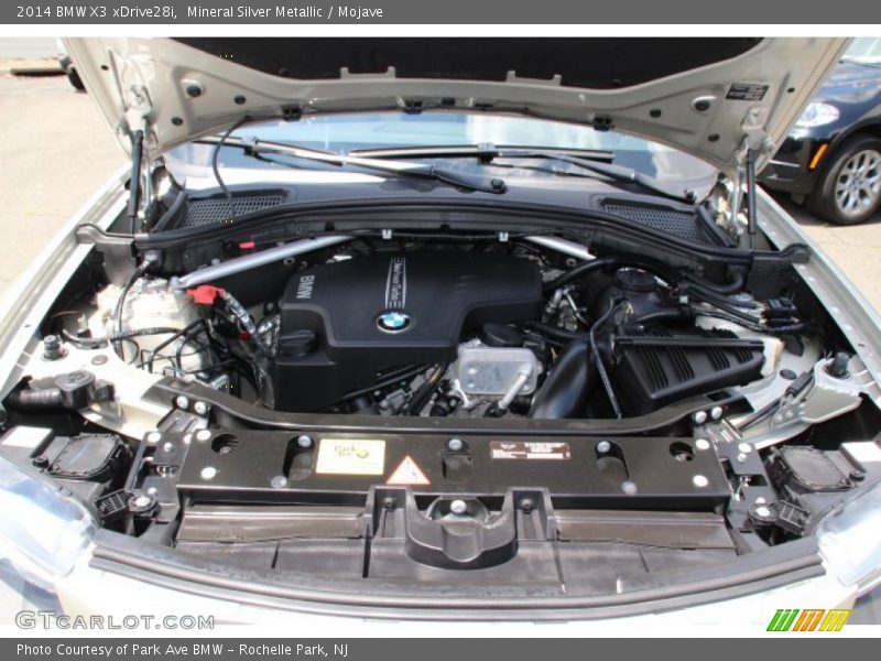 Mineral Silver Metallic / Mojave 2014 BMW X3 xDrive28i