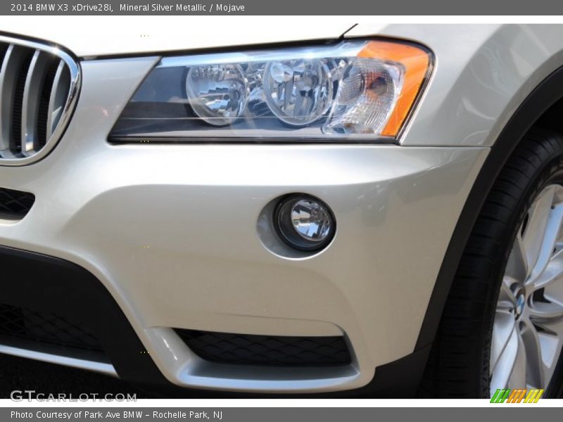 Mineral Silver Metallic / Mojave 2014 BMW X3 xDrive28i