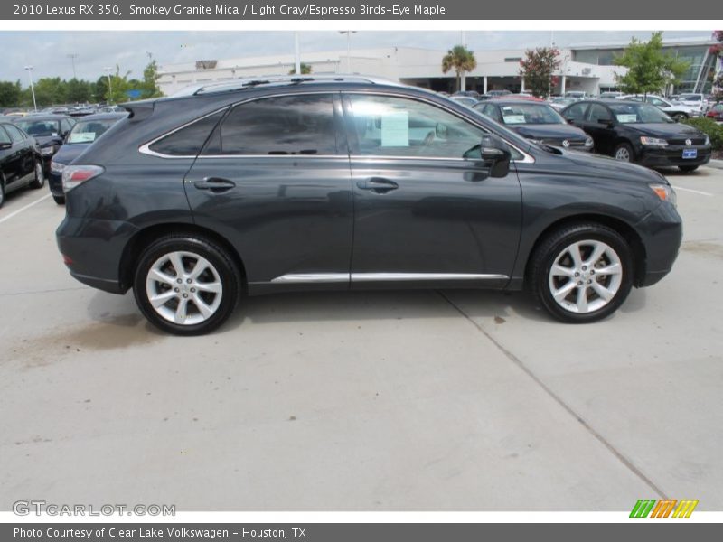 Smokey Granite Mica / Light Gray/Espresso Birds-Eye Maple 2010 Lexus RX 350
