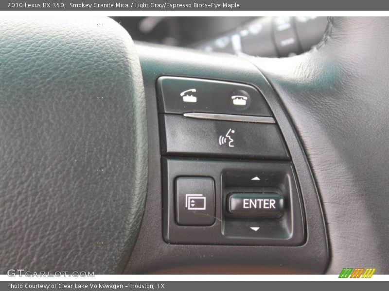 Smokey Granite Mica / Light Gray/Espresso Birds-Eye Maple 2010 Lexus RX 350