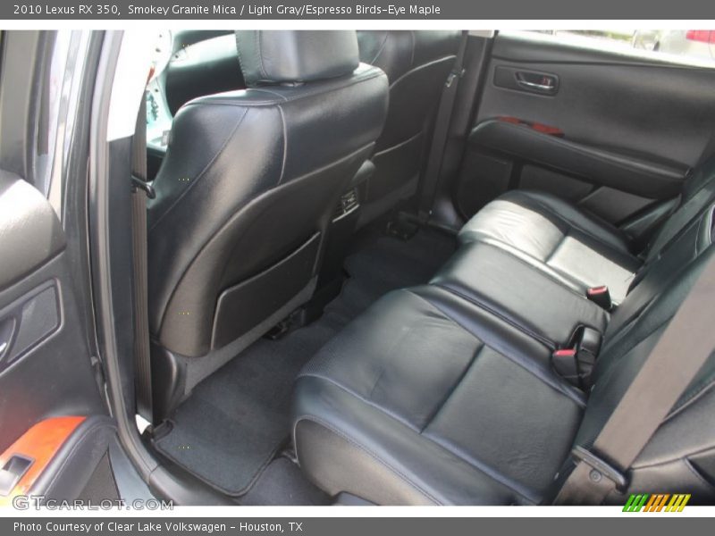 Smokey Granite Mica / Light Gray/Espresso Birds-Eye Maple 2010 Lexus RX 350