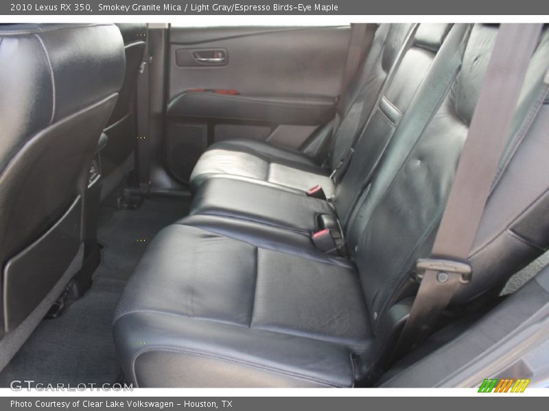 Smokey Granite Mica / Light Gray/Espresso Birds-Eye Maple 2010 Lexus RX 350