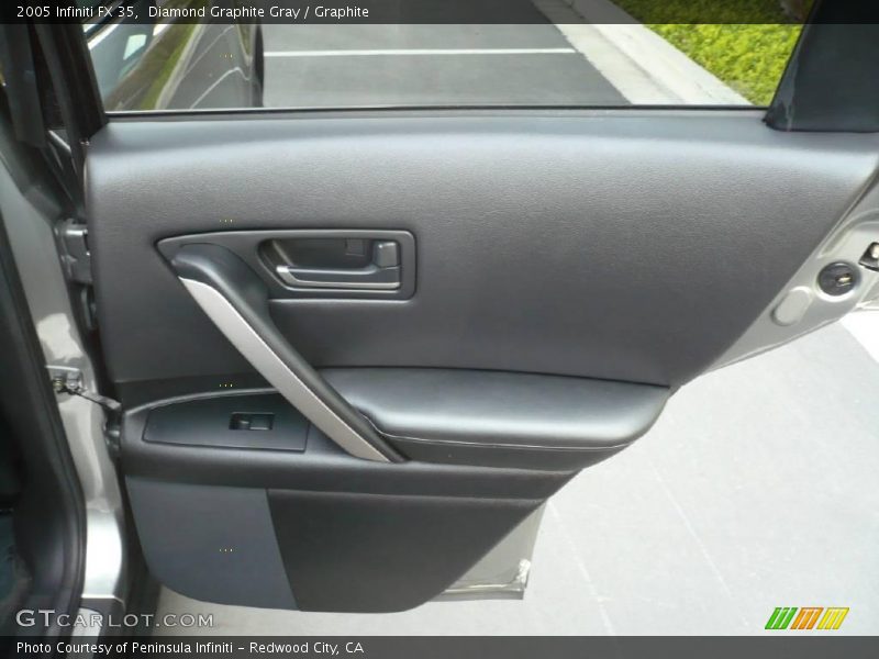 Diamond Graphite Gray / Graphite 2005 Infiniti FX 35