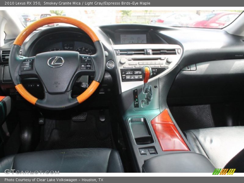 Smokey Granite Mica / Light Gray/Espresso Birds-Eye Maple 2010 Lexus RX 350