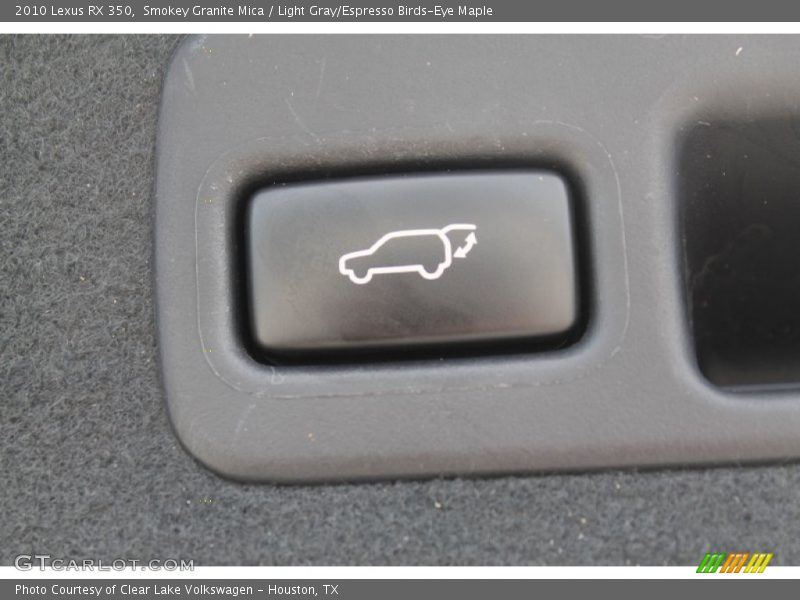 Smokey Granite Mica / Light Gray/Espresso Birds-Eye Maple 2010 Lexus RX 350