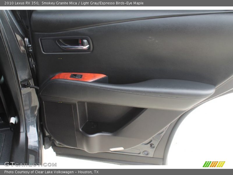 Smokey Granite Mica / Light Gray/Espresso Birds-Eye Maple 2010 Lexus RX 350
