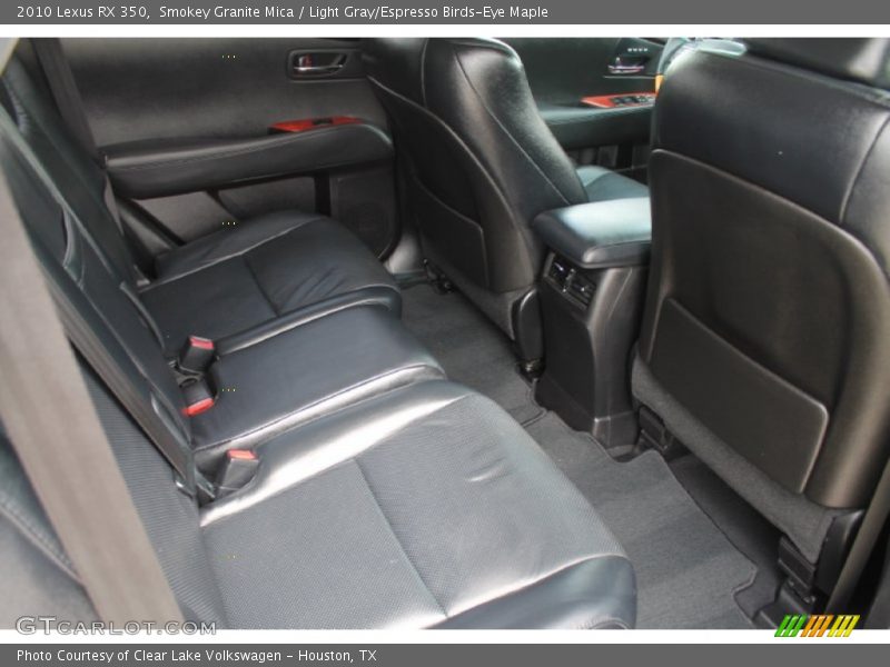 Smokey Granite Mica / Light Gray/Espresso Birds-Eye Maple 2010 Lexus RX 350