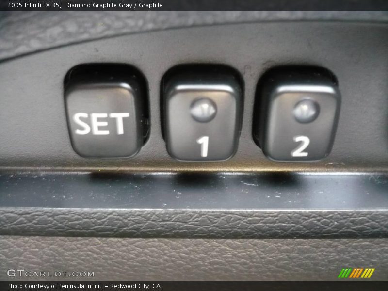 Diamond Graphite Gray / Graphite 2005 Infiniti FX 35