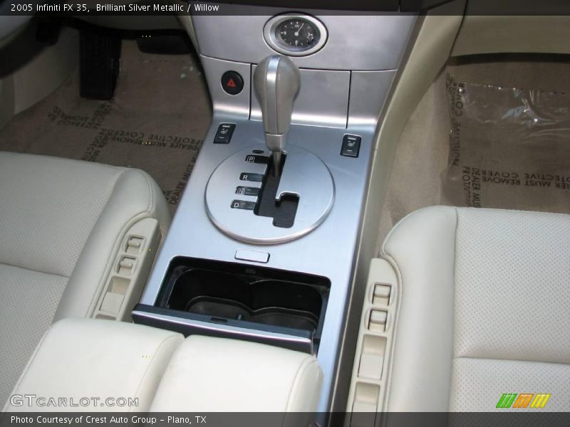 Brilliant Silver Metallic / Willow 2005 Infiniti FX 35