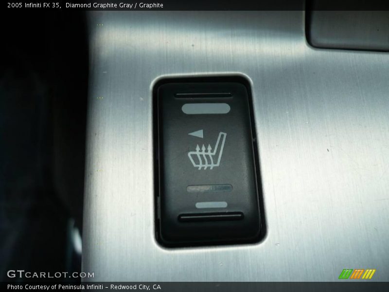 Diamond Graphite Gray / Graphite 2005 Infiniti FX 35