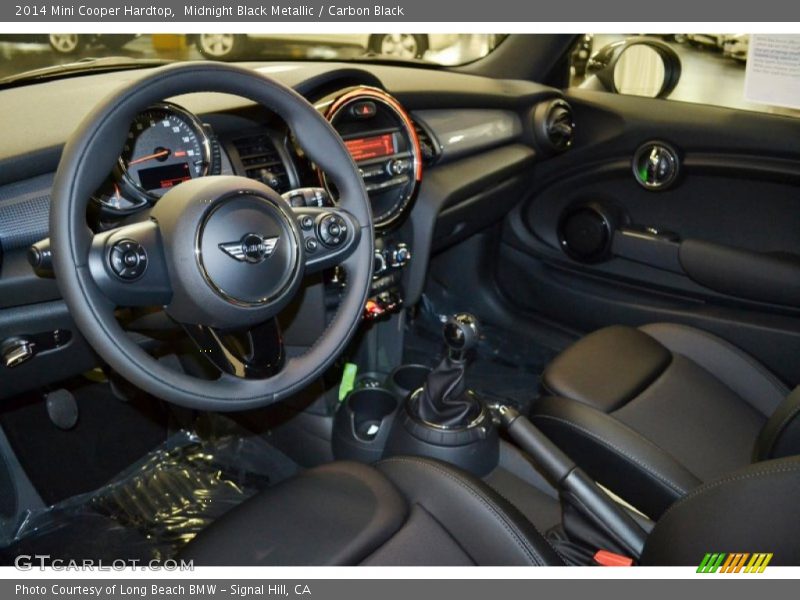 Midnight Black Metallic / Carbon Black 2014 Mini Cooper Hardtop