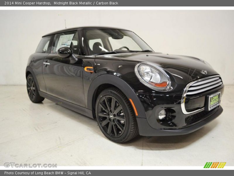 Midnight Black Metallic / Carbon Black 2014 Mini Cooper Hardtop