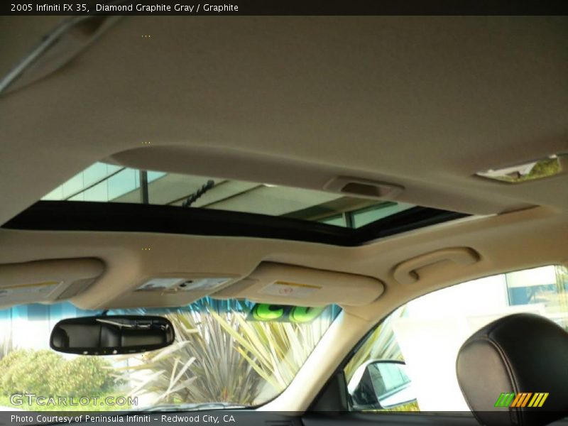 Diamond Graphite Gray / Graphite 2005 Infiniti FX 35