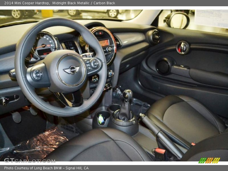 Midnight Black Metallic / Carbon Black 2014 Mini Cooper Hardtop