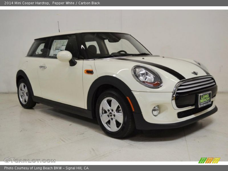 Pepper White / Carbon Black 2014 Mini Cooper Hardtop