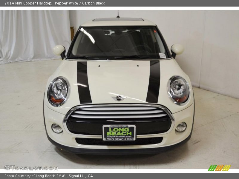 Pepper White / Carbon Black 2014 Mini Cooper Hardtop