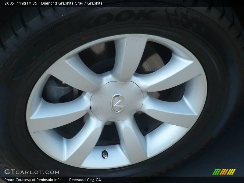 Diamond Graphite Gray / Graphite 2005 Infiniti FX 35