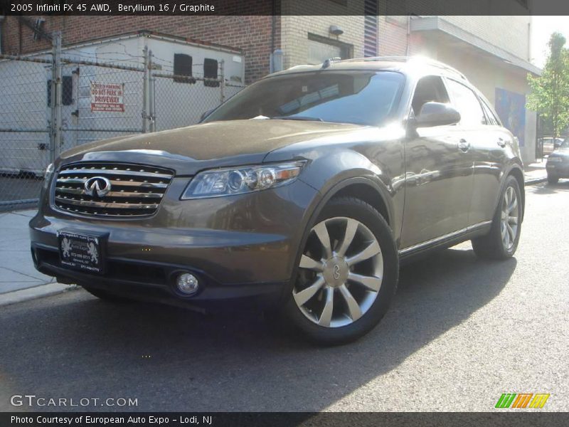 Beryllium 16 / Graphite 2005 Infiniti FX 45 AWD