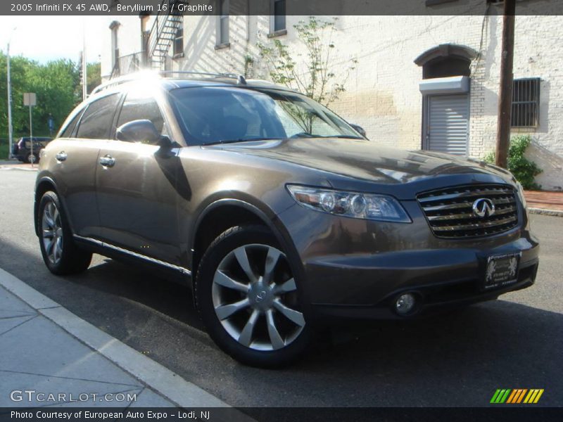 Beryllium 16 / Graphite 2005 Infiniti FX 45 AWD
