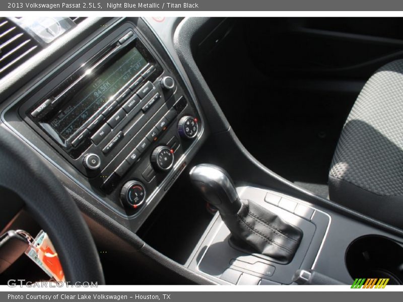 Night Blue Metallic / Titan Black 2013 Volkswagen Passat 2.5L S
