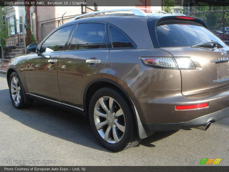 Beryllium 16 / Graphite 2005 Infiniti FX 45 AWD