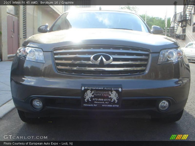 Beryllium 16 / Graphite 2005 Infiniti FX 45 AWD