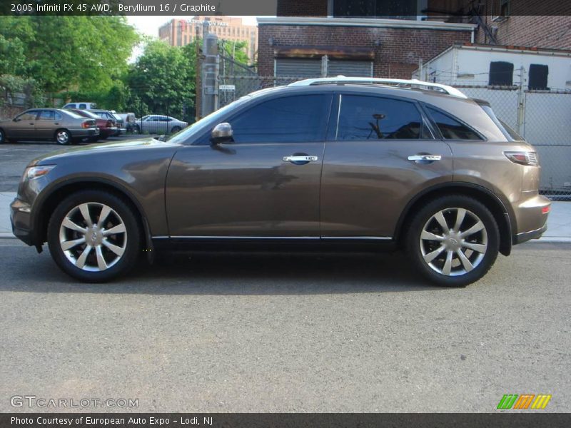 Beryllium 16 / Graphite 2005 Infiniti FX 45 AWD