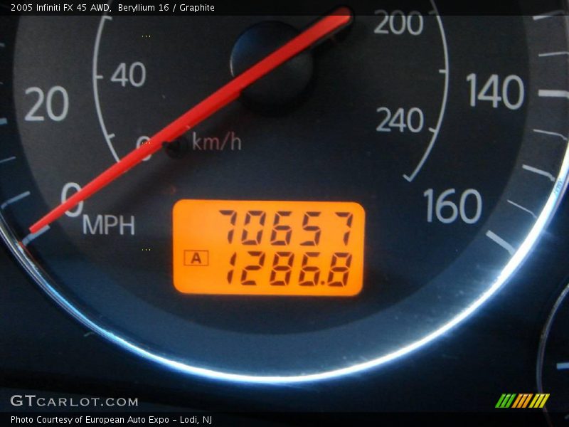 Beryllium 16 / Graphite 2005 Infiniti FX 45 AWD
