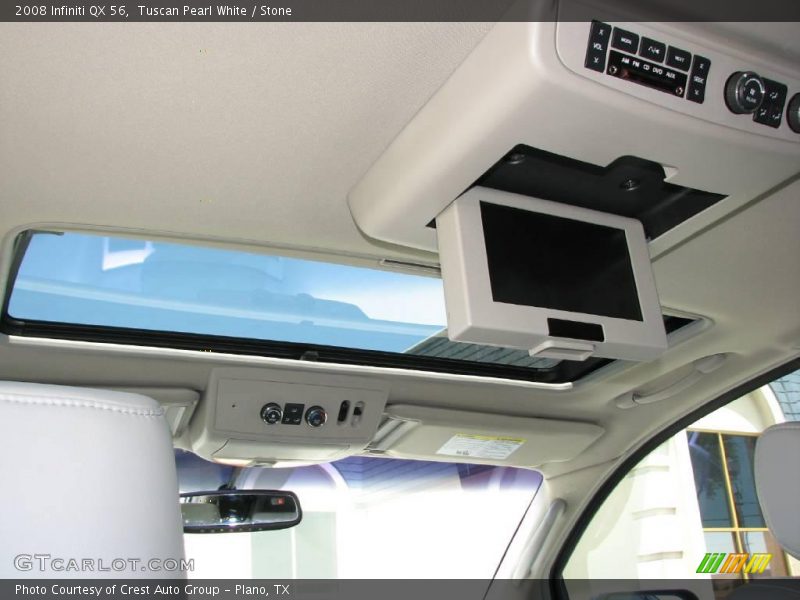 Tuscan Pearl White / Stone 2008 Infiniti QX 56