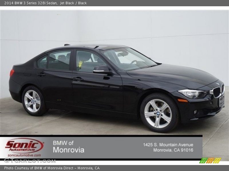 Jet Black / Black 2014 BMW 3 Series 328i Sedan