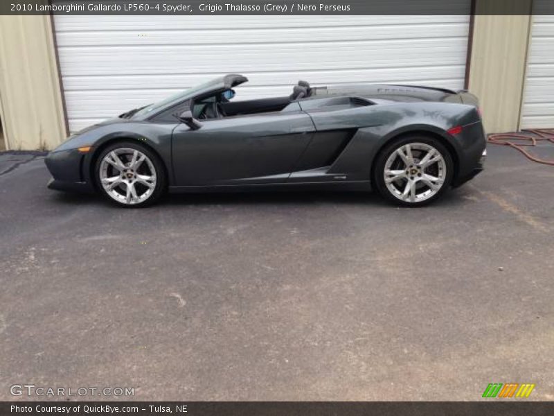  2010 Gallardo LP560-4 Spyder Grigio Thalasso (Grey)