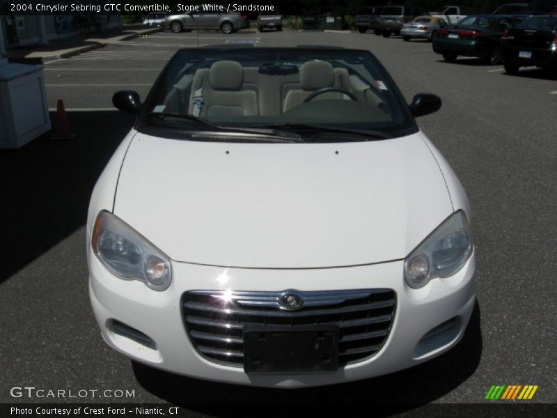 Stone White / Sandstone 2004 Chrysler Sebring GTC Convertible