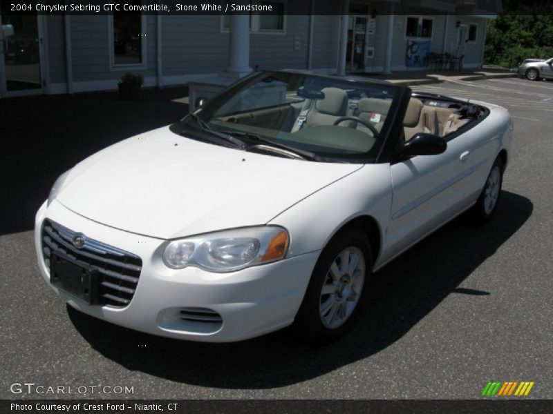 Stone White / Sandstone 2004 Chrysler Sebring GTC Convertible