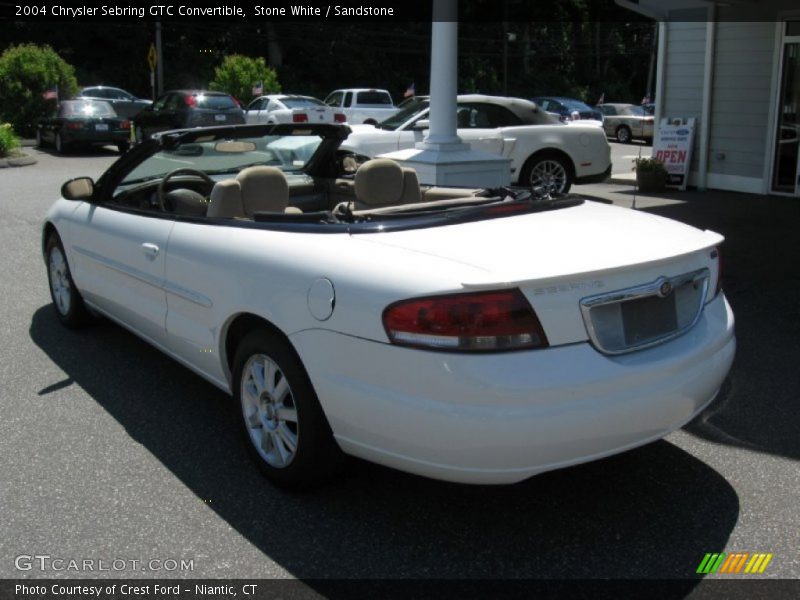 Stone White / Sandstone 2004 Chrysler Sebring GTC Convertible