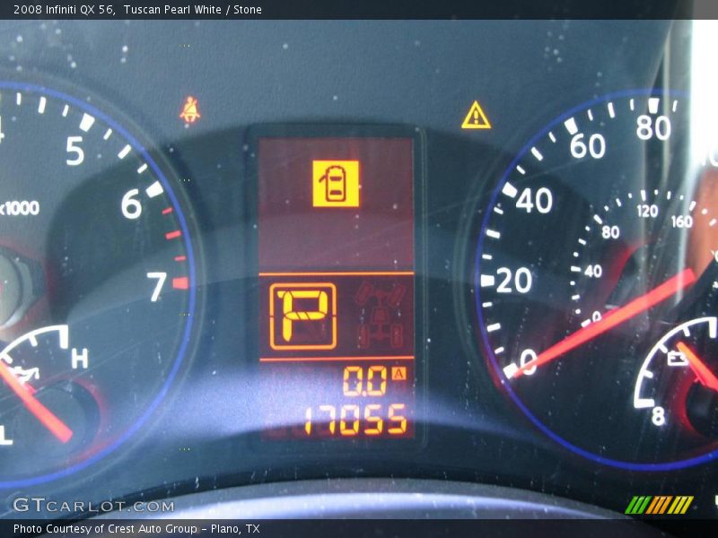 Tuscan Pearl White / Stone 2008 Infiniti QX 56