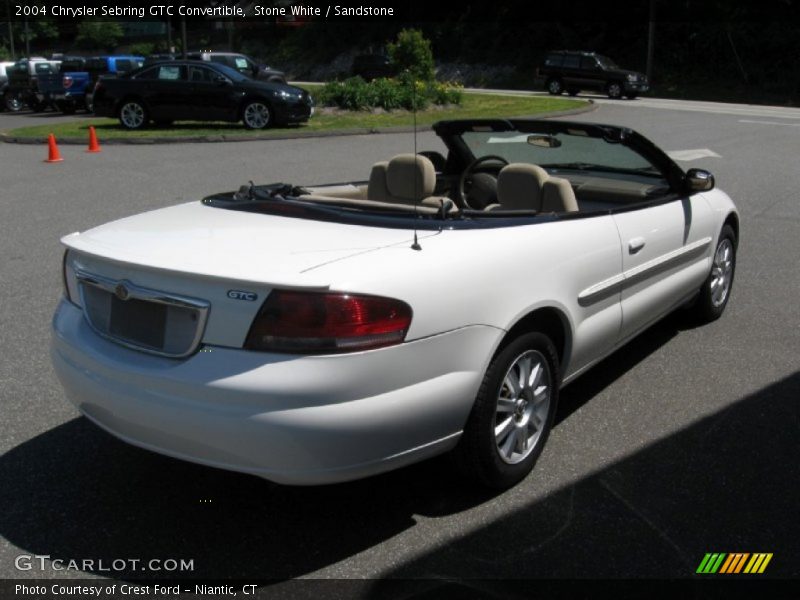 Stone White / Sandstone 2004 Chrysler Sebring GTC Convertible