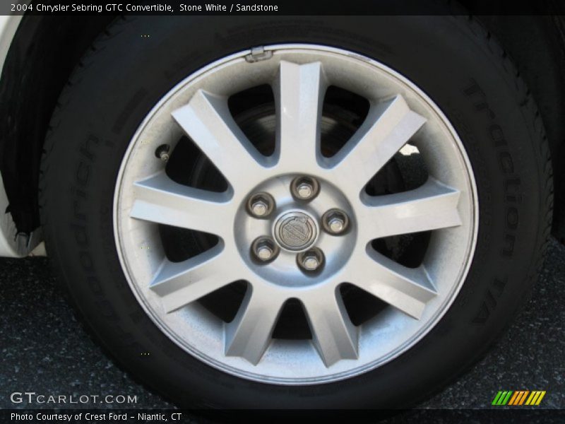 Stone White / Sandstone 2004 Chrysler Sebring GTC Convertible
