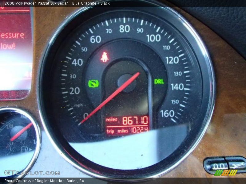 Blue Graphite / Black 2008 Volkswagen Passat Lux Sedan